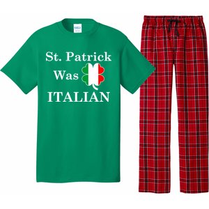 St. Patrick Was Italian Funny St Patricks Day Pajama Set