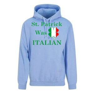 St. Patrick Was Italian Funny St Patricks Day Unisex Surf Hoodie