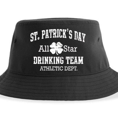 St. Patrick's Day All Star Drinking Team Sustainable Bucket Hat
