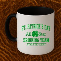 St. Patrick's Day All Star Drinking Team Mug