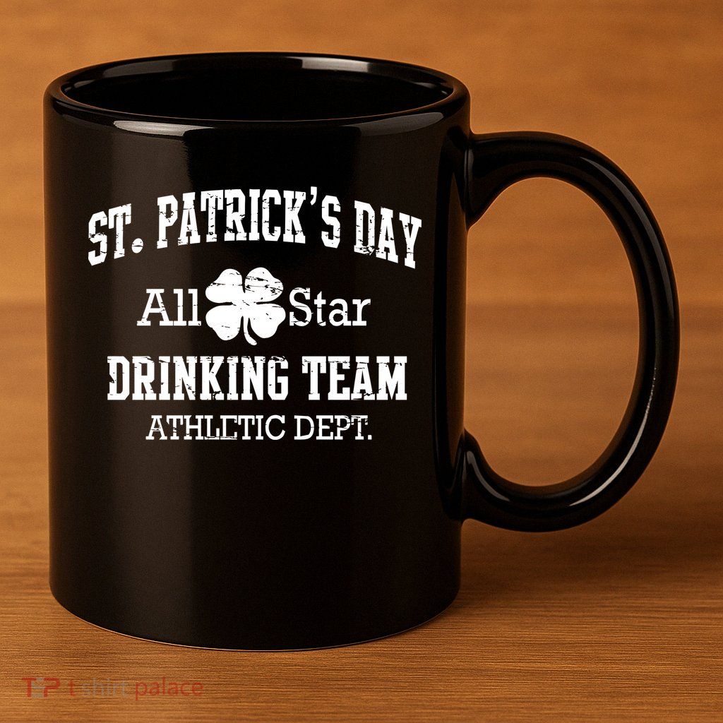 St. Patrick's Day All Star Drinking Team 11oz C Handle Ceramic Mug