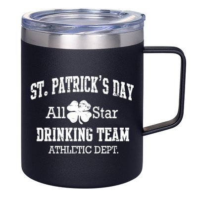St. Patrick's Day All Star Drinking Team 12oz Stainless Steel Coffee Mug