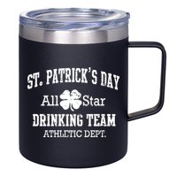 St. Patrick's Day All Star Drinking Team 12oz Stainless Steel Coffee Mug