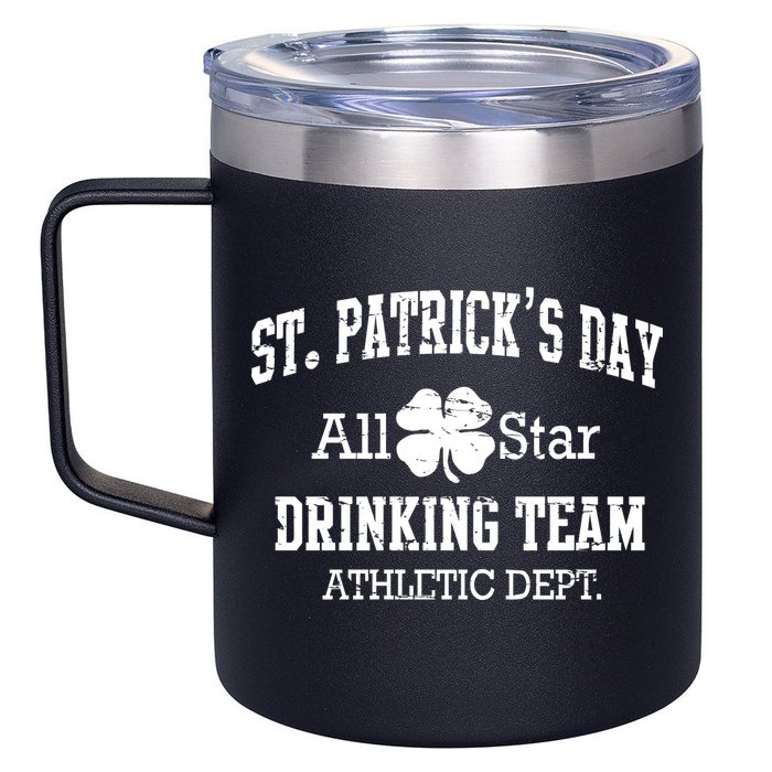 St. Patrick's Day All Star Drinking Team 12oz Stainless Steel Coffee Mug