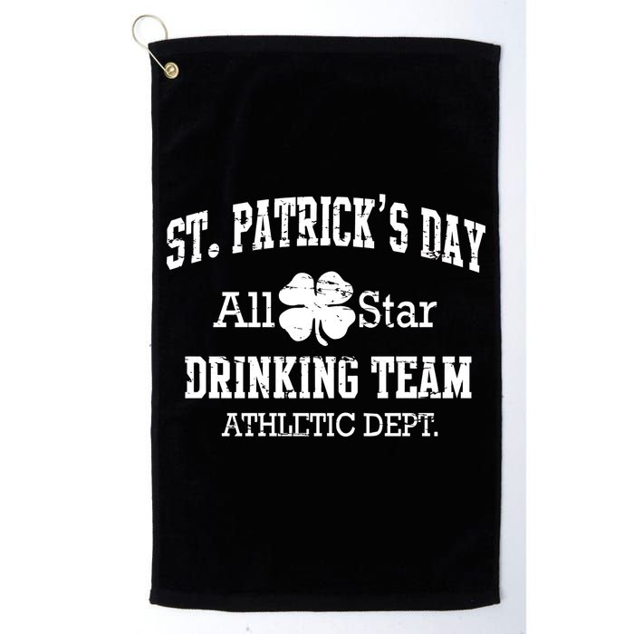 St. Patrick's Day All Star Drinking Team Golf Towel
