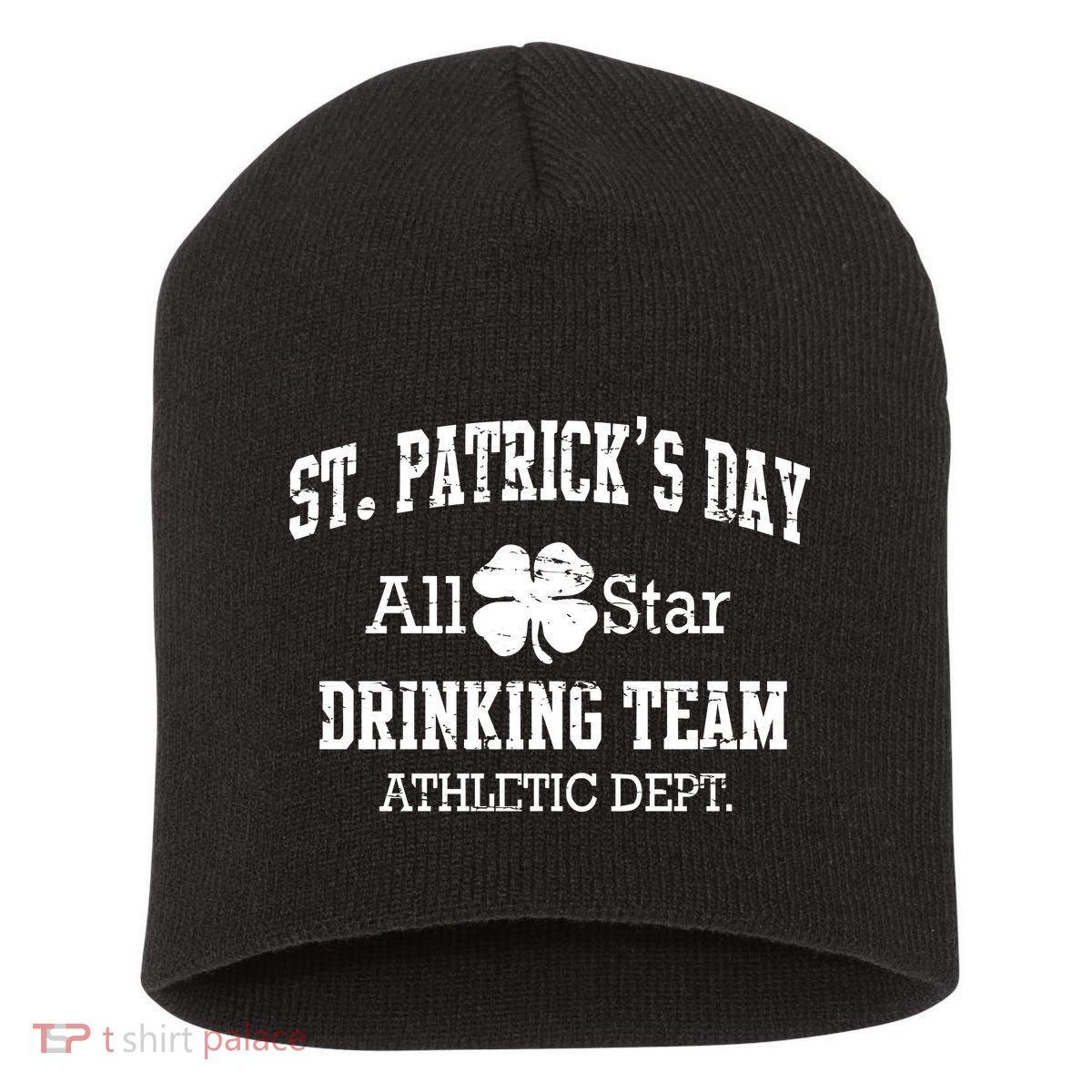 St. Patrick's Day All Star Drinking Team Short Acrylic Beanie