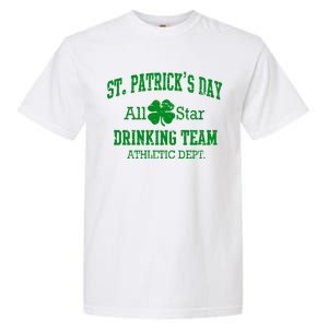 St. Patrick's Day All Star Drinking Team Garment-Dyed Heavyweight T-Shirt