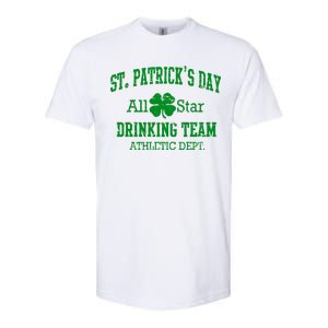 St. Patrick's Day All Star Drinking Team Softstyle CVC T-Shirt