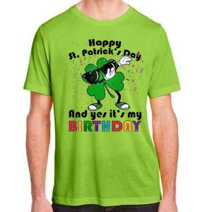 St. Patrick's Day Birthday Adult ChromaSoft Performance T-Shirt