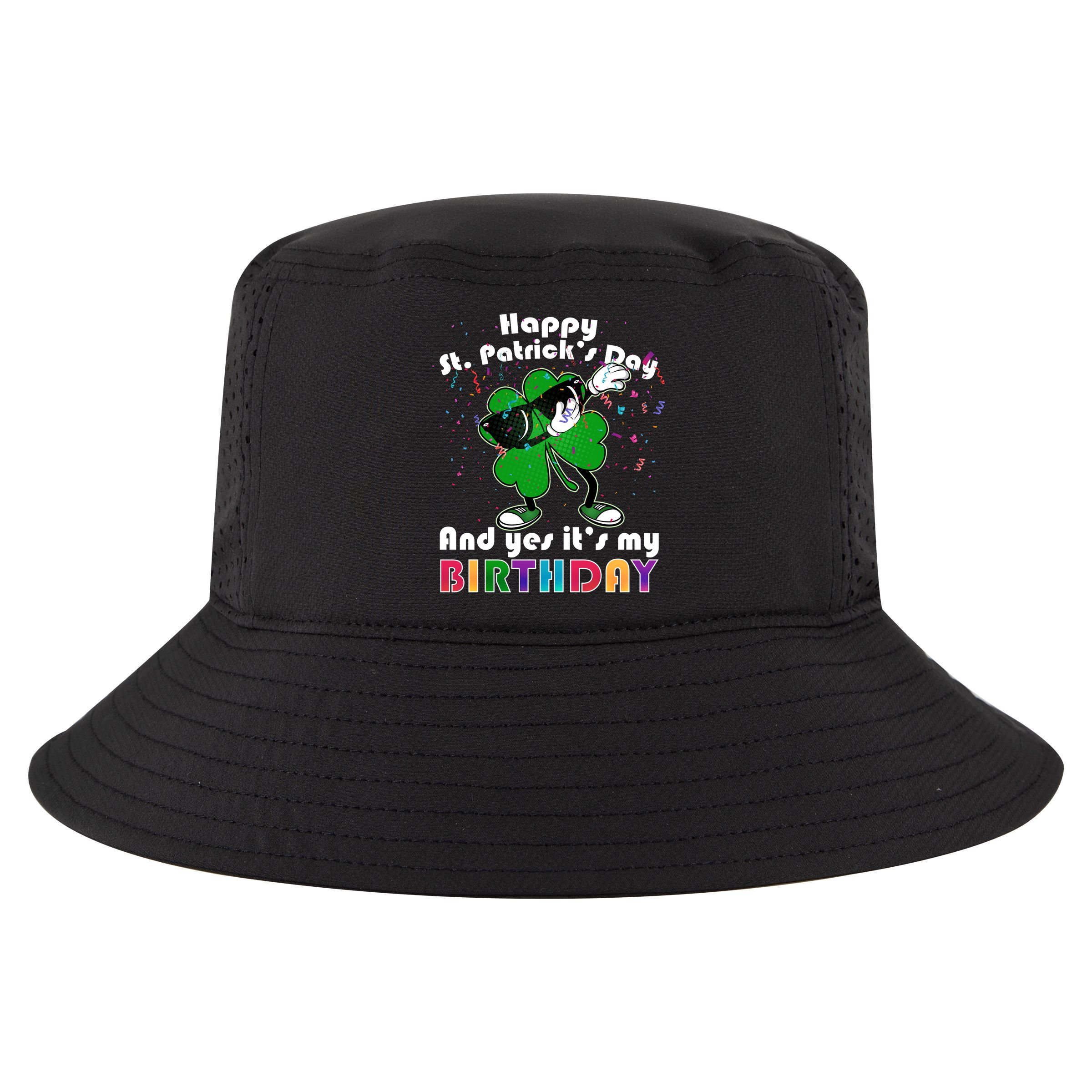St. Patrick's Day Birthday Cool Comfort Performance Bucket Hat