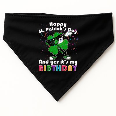 St. Patrick's Day Birthday USA-Made Doggie Bandana