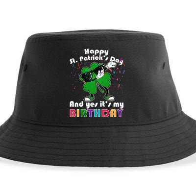 St. Patrick's Day Birthday Sustainable Bucket Hat