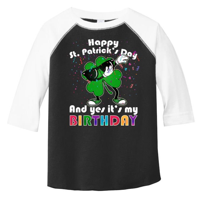 St. Patrick's Day Birthday Toddler Fine Jersey T-Shirt