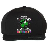 St. Patrick's Day Birthday Wool Snapback Cap