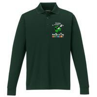 St. Patrick's Day Birthday Performance Long Sleeve Polo