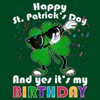 St. Patrick's Day Birthday Apron