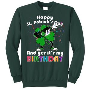 St. Patrick's Day Birthday Sweatshirt