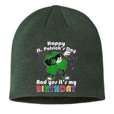 St. Patrick's Day Birthday Sustainable Beanie