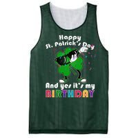 St. Patrick's Day Birthday Mesh Reversible Basketball Jersey Tank