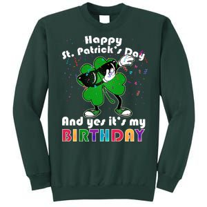 St. Patrick's Day Birthday Tall Sweatshirt