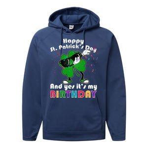 St. Patrick's Day Birthday Performance Fleece Hoodie