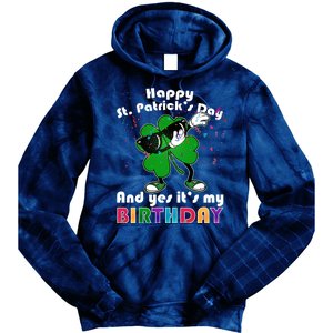 St. Patrick's Day Birthday Tie Dye Hoodie