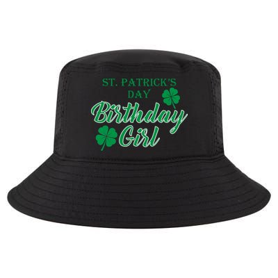 St. Patrick's Day Birthday Girl Cool Comfort Performance Bucket Hat