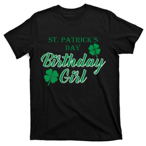 St. Patrick's Day Birthday Girl T-Shirt