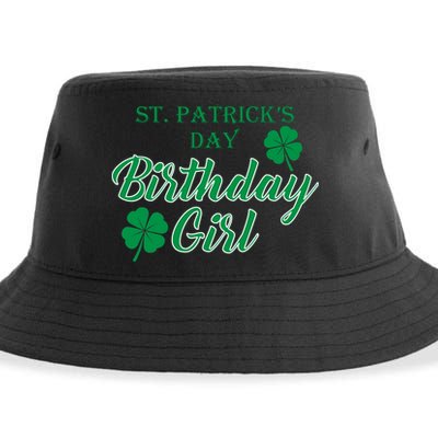 St. Patrick's Day Birthday Girl Sustainable Bucket Hat