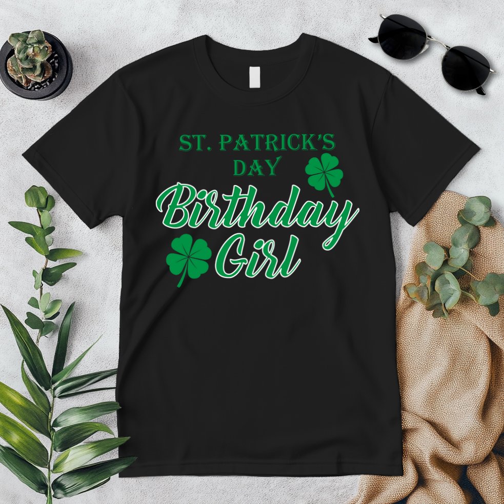 St. Patrick's Day Birthday Girl Premium T-Shirt
