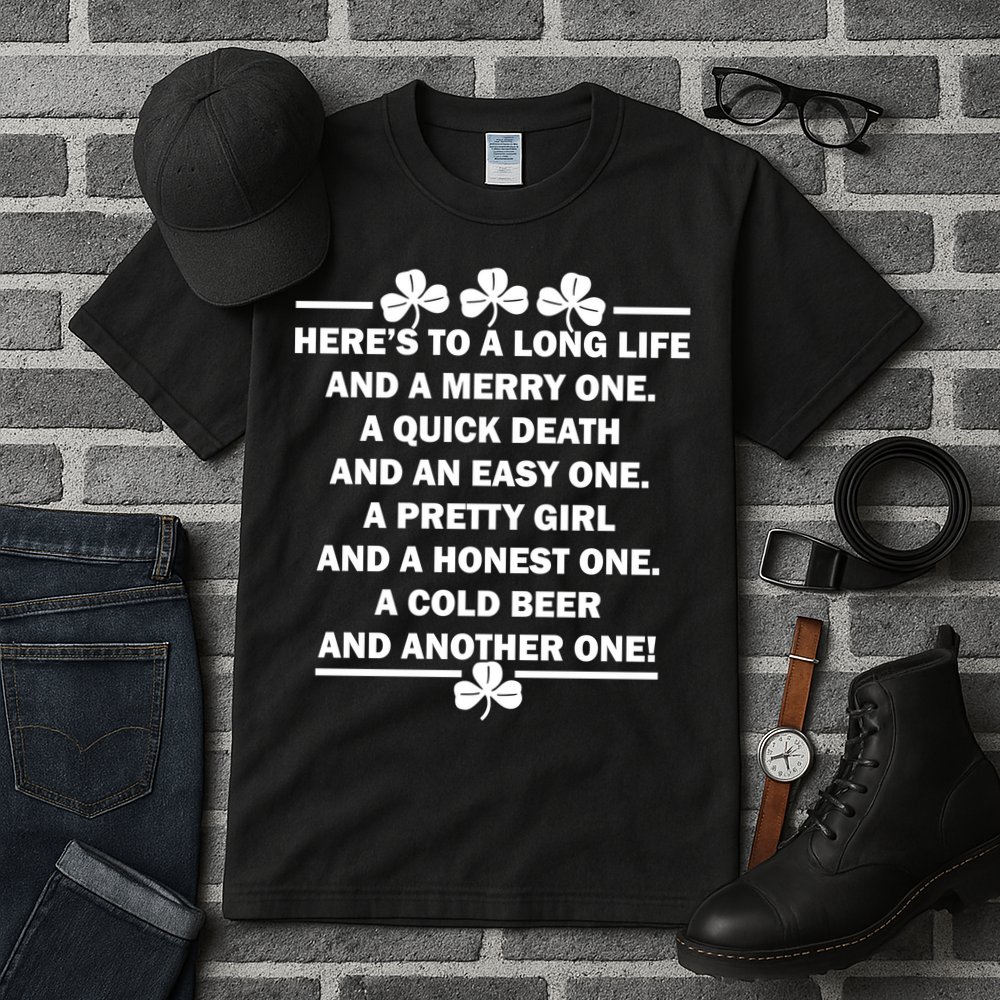 St. Patrick's Day Cold Beer Toast Tall T-Shirt