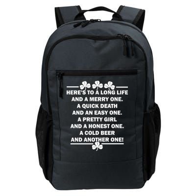 St. Patrick's Day Cold Beer Toast Daily Commute Backpack