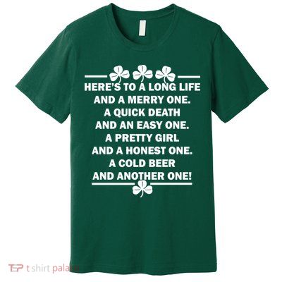 St. Patrick's Day Cold Beer Toast Premium T-Shirt