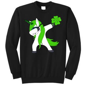 St. Patrick's Day Dabbing Irish Unicorn Sweatshirt