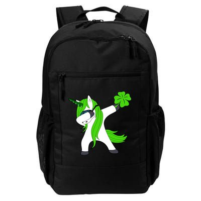 St. Patrick's Day Dabbing Irish Unicorn Backpack