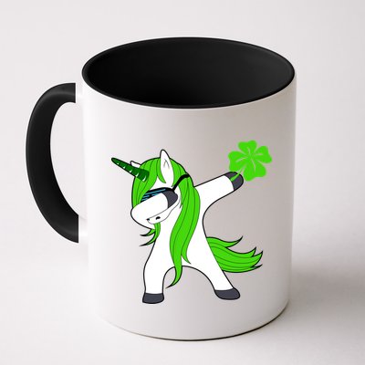 St. Patrick's Day Dabbing Irish Unicorn Mug