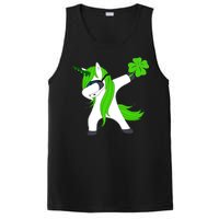 St. Patrick's Day Dabbing Irish Unicorn PosiCharge Competitor Tank