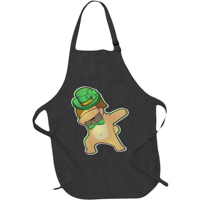 St. Patrick's Day Dabbing Pug Apron