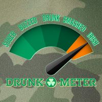 St. Patrick's Day Drunk O Meter Legacy Tie Dye Trucker Hat