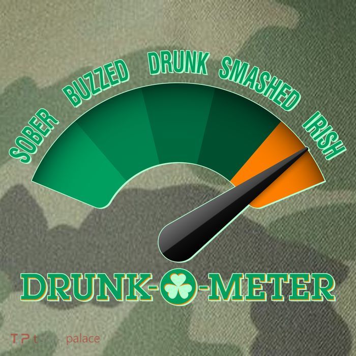 St. Patrick's Day Drunk O Meter Legacy Tie Dye Trucker Hat