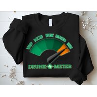 St. Patrick's Day Drunk O Meter Sweatshirt