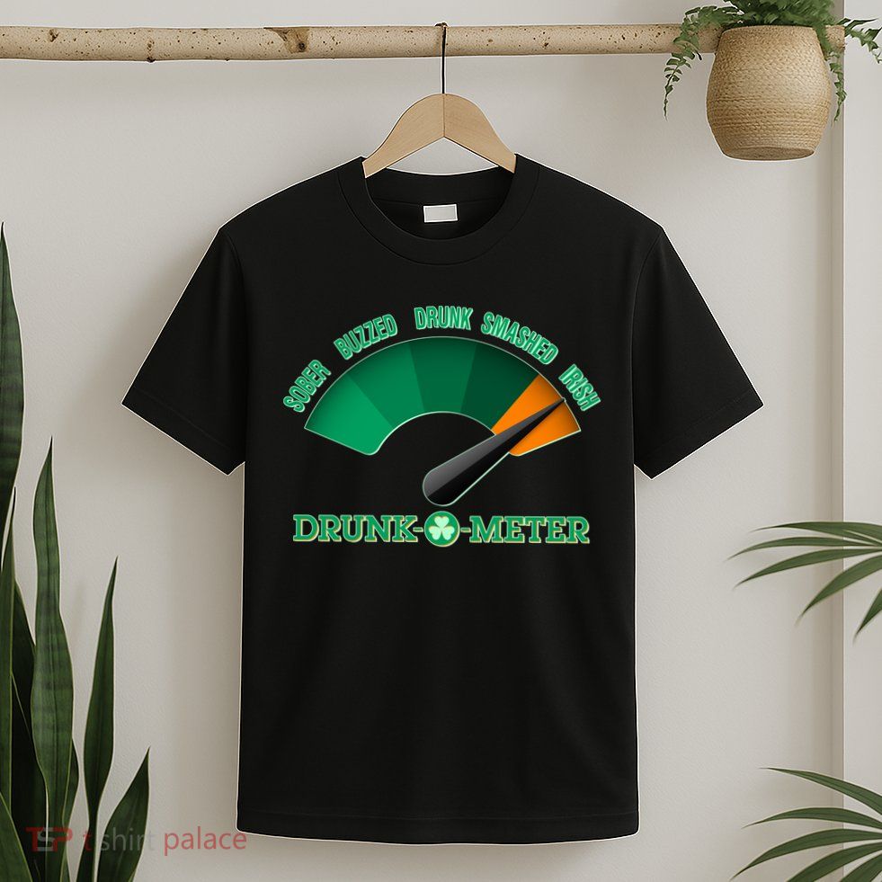 St. Patrick's Day Drunk O Meter T-Shirt
