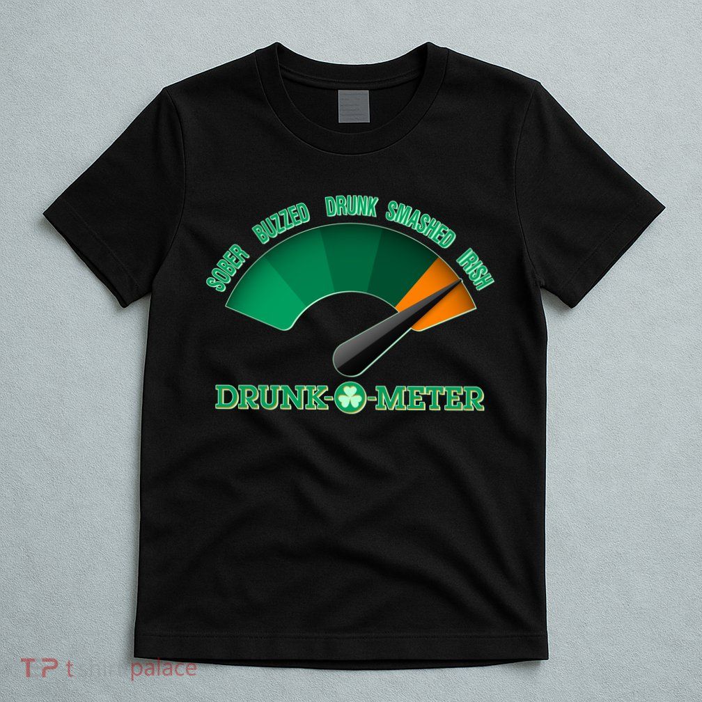 St. Patrick's Day Drunk O Meter T-Shirt