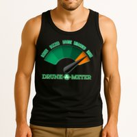 St. Patrick's Day Drunk O Meter Tank Top