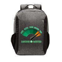 St. Patrick's Day Drunk O Meter Vector Backpack