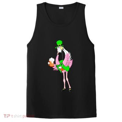 St. Patrick's Day Flamingo PosiCharge Competitor Tank