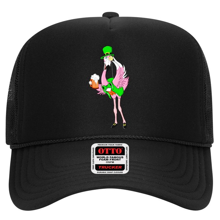 St. Patrick's Day Flamingo Hat
