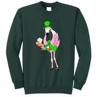 St. Patrick's Day Flamingo Tall Sweatshirt