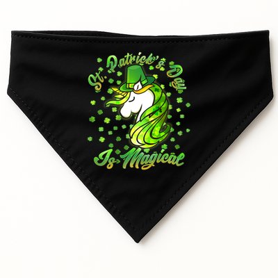 St. Patrick's Day Is Magical USA-Made Doggie Bandana