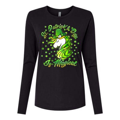 St. Patrick's Day Is Magical Womens Cotton Relaxed Long Sleeve T-Shirt